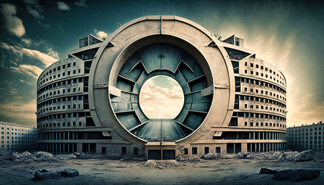 A panoptic prison - generative ai
