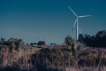Usina eólica no Uruguay
