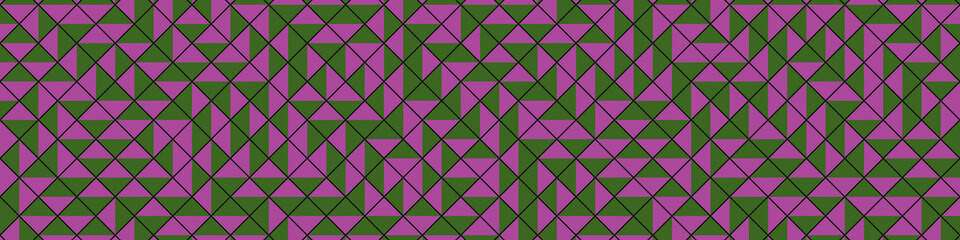 Fototapeta premium Color Rhombus tile tessellation pattern illustration