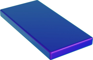 3d rendering. Abstract geometric shapes illustration. Modern minimal colorful objects isolated on transparent background