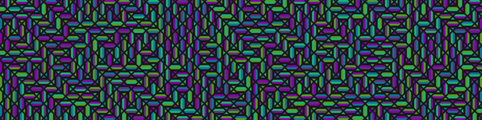 Color Rhombus tile tessellation pattern illustration