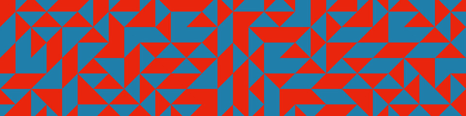 Color Rhombus tile tessellation pattern illustration