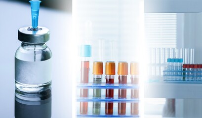 Medical research laboratory for making vaccine