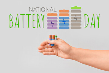 Poster for National Battery Day