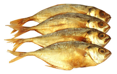 Dry scaled sardine fish