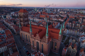 St. Mary's Basilica in Gdańsk.
