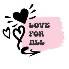 Flower, cartoon, drawings, heart. Groovy, retro, style, slogan, text. lettering, typography, Vector illustration, design, fashion, tshirt graphics, girls, women, sweatshirt, kids, clothing, textile
