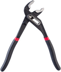 adjustable wrench isolated on white background