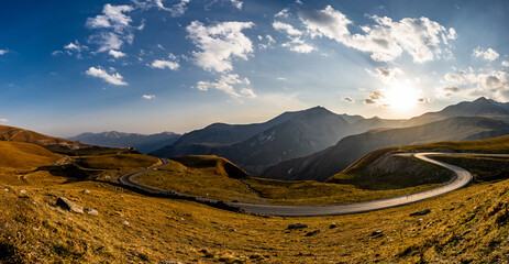 landscape in the morning