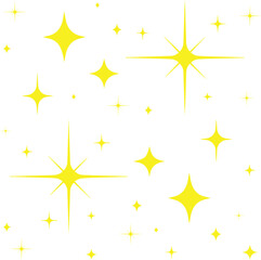Sparkle star icons. Shine icons. Stars sparkles vector. Sparkle icons set. Shine symbol illustration. star sign collection.