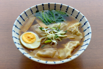 すけとうだらのわんたんめん（北海道寿都郡）