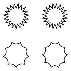 Shape Vector Line Icons