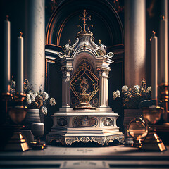 catholic altar generative ai