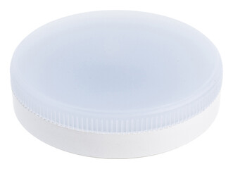 light bulb on white background