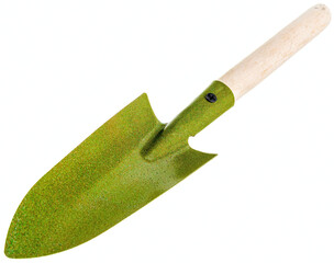 shovel on white background