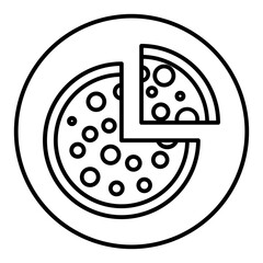 Naklejka premium food icon