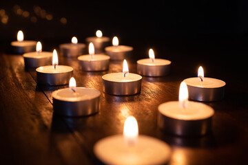 キャンドルのデコレーション