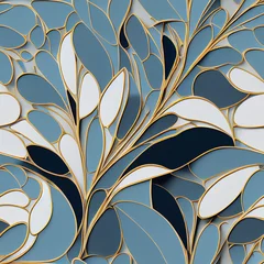 very minimalistic and simplistic pattern, high simplism, bright white and gold colors, seamless pattern, 2d wallpaper © Junior