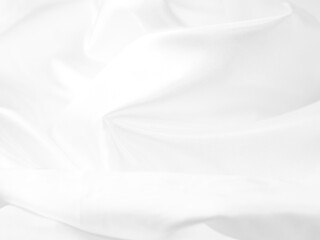 Fototapeta premium white silk fabrik background with copy space for inscription,satin backdrop