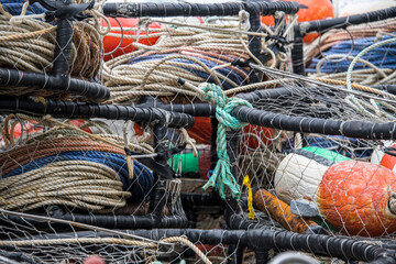 Lobster Pots and Ropes - 574488317