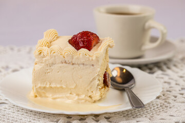 Pastel de fresa