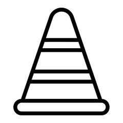 traffic cone icon 