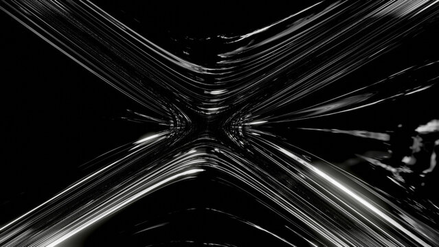 vintage reflected metallic black texture pattern as procedural 3d arctangent2 modeling for your background or the other stuff.