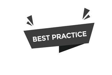 best practice button vectors.sign label speech bubble best practice
