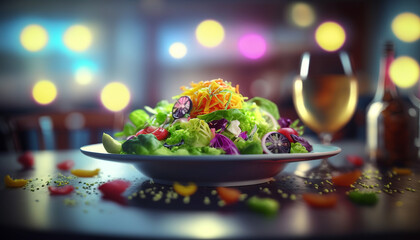 Fresh and Vibrant Salad Delight