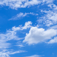 Fototapeta na wymiar Clouds and beautiful clear sky