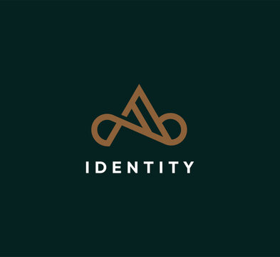 Elegant and Luxury Letter A Logo Design for your business