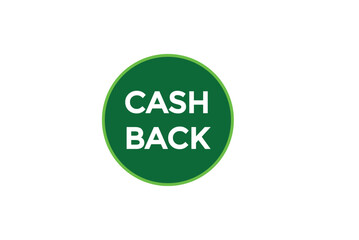 cash back button vectors.sign label speech bubble cash back

