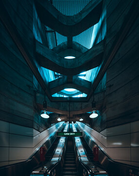 Vienna, Austria: Schottenring U4 subway station