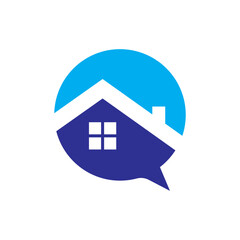 House talk logo images illustration