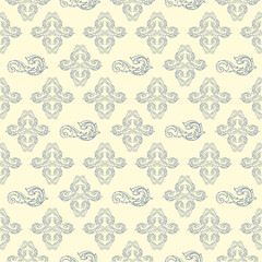 seamless floral pattern vector for card illustration decoration