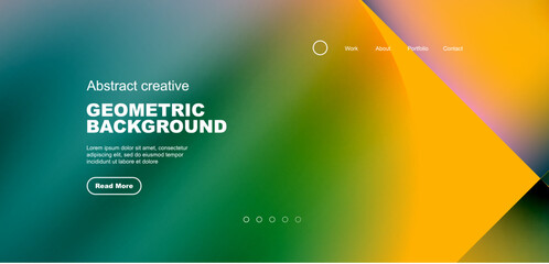 Circles, round shapes and lines with fluid gradients abstract background. Vector illustration for wallpaper, banner, background, leaflet, catalog, cover, flyer