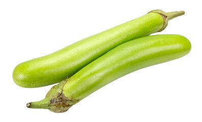 Green Eggplant isolated