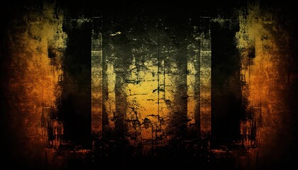 Grunge Background Aspect Ratio 16:9 - Generative AI