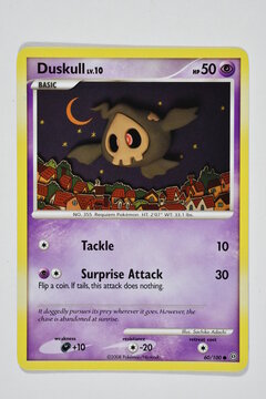 Pokemon trading card, Duskull.