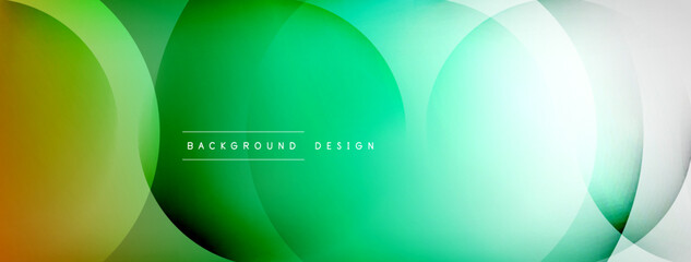 Abstract background - geometric composition created with lights and shadows. Technology or business digital template