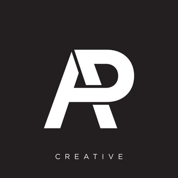 ap alphabet logo design icon for business