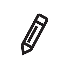 Pencil icon vector illustration symbol
