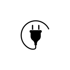 plug cable icon vector design templates