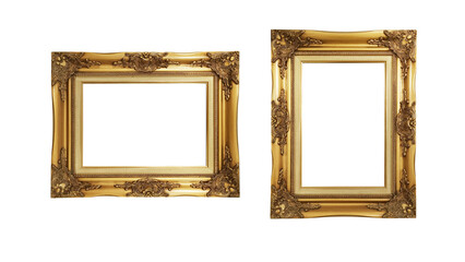 old wooden frames  PNG transparent