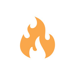 Fire icon. fire flame symbol
