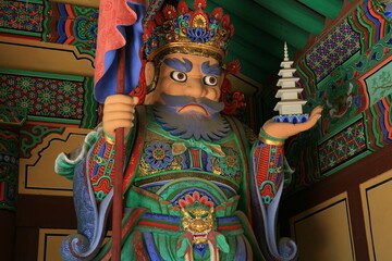 Fototapeta premium the four heavenly guardians of Buddhism