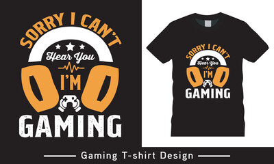 Stylish t-shirt and apparel trendy design gamepad,