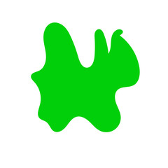 Green Abstract Shapes Decor 