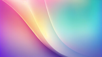 Naklejka premium Abstract Wallpaper with dramatic pastel gradient colors. generative AI