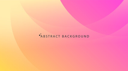 Modern Abstract Background Wave Lines Fluid Liquid Motion and Pink Orange Gradient Color